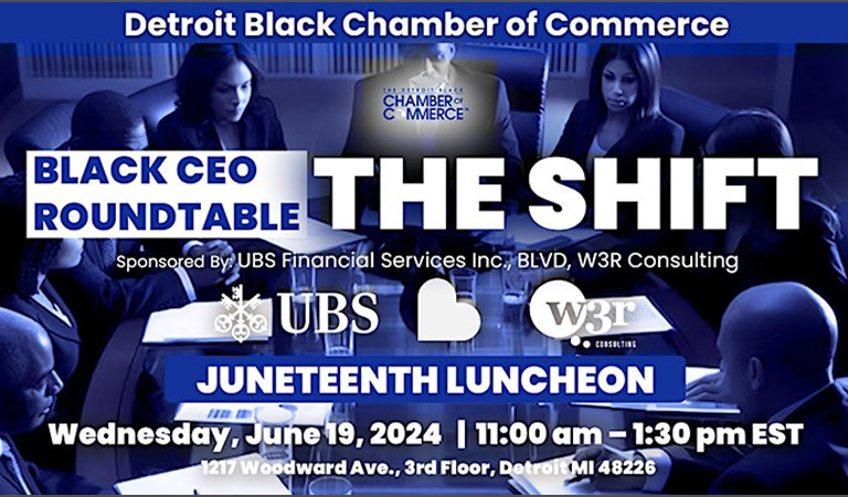 Detroit Black Chamber of Commerce Annual Black CEO Roundtable
