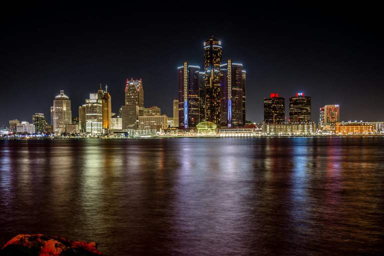 Detroit mayor says sports pride, action on vacant buildings helped city’s population grow after 57 years of decline