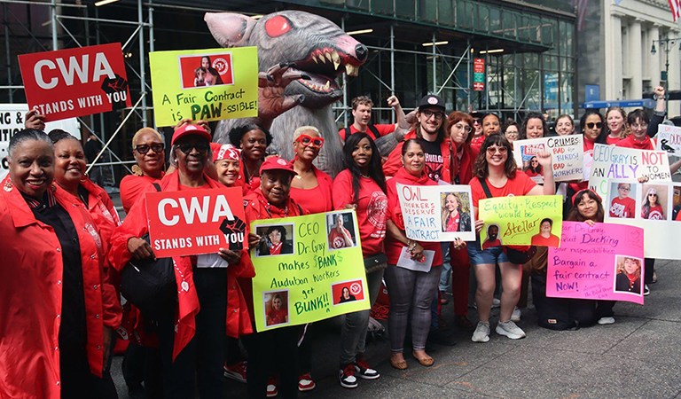 Angry birders: The union representing Audubon Society workers is pushing for equal pay for women
