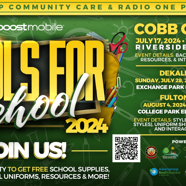 Tools For School 2024! Amerigroup Community Care and Radio One Hosts 3 Back to School Events