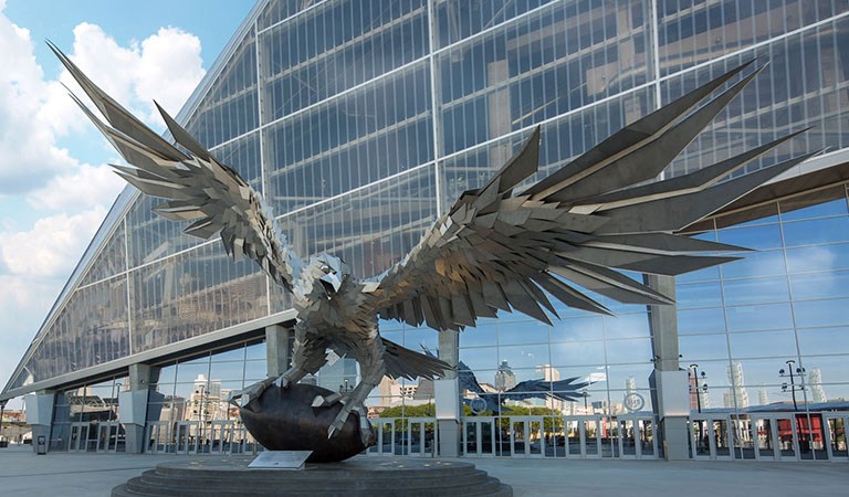 Things To Do In Atlanta: Art Meets Sports: Must-See Collections at Mercedes-Benz Stadium
