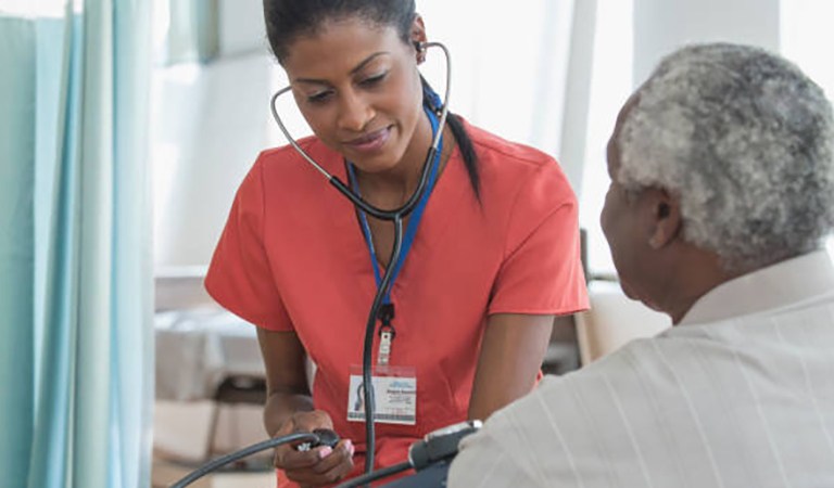 What do doctors consider to be high blood pressure?