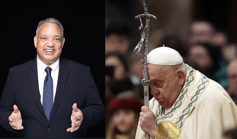 Pope Francis:  Care for the poor was the hallmark of his papacy. 