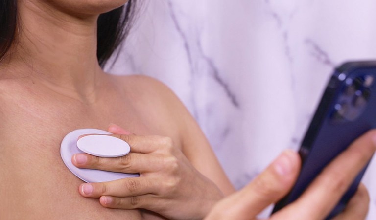 A New Tech Alert for the Dot plot at-home Breast Health Monitoring Tool for Monthly breast self-checks