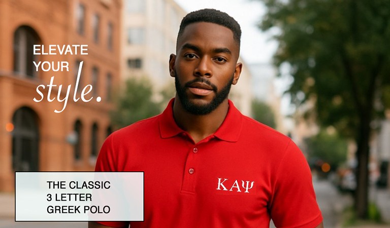 Keeping Cool and Looking Sharp: The Worldwide Origins Classic 3 Letter Greek Polo