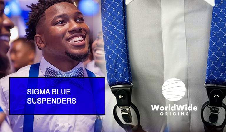 Elevate Your Style: Phi Beta Sigma Suspenders for Every Occasion