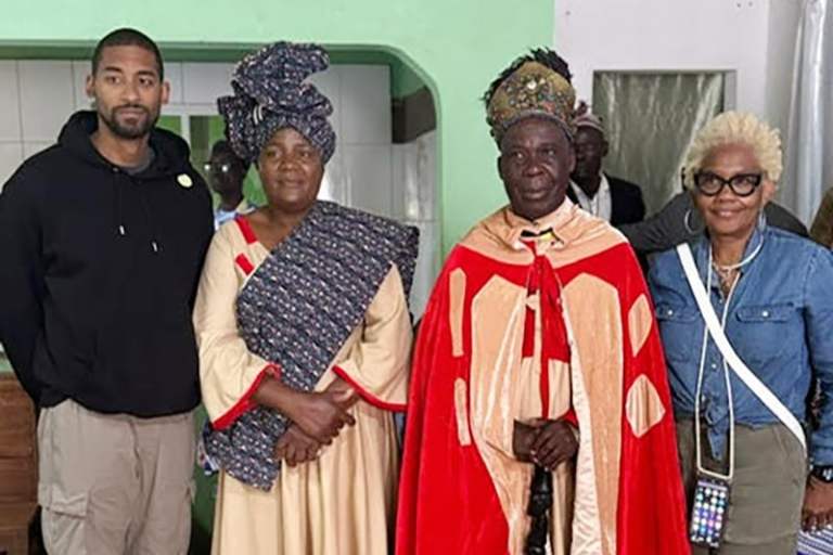 Four William O. Lockridge Community Foundation International Ambassadors  Visit Angola 