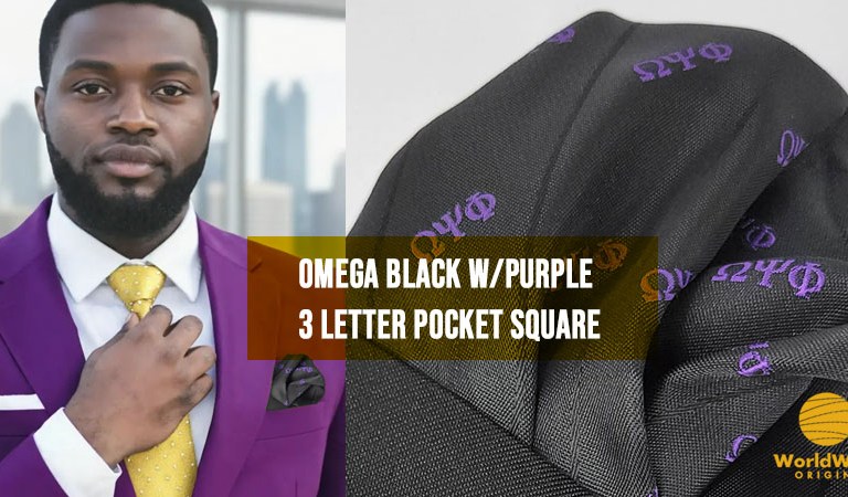 Elevating Your Style: The Omega Psi Phi Fraternity Pocket Square