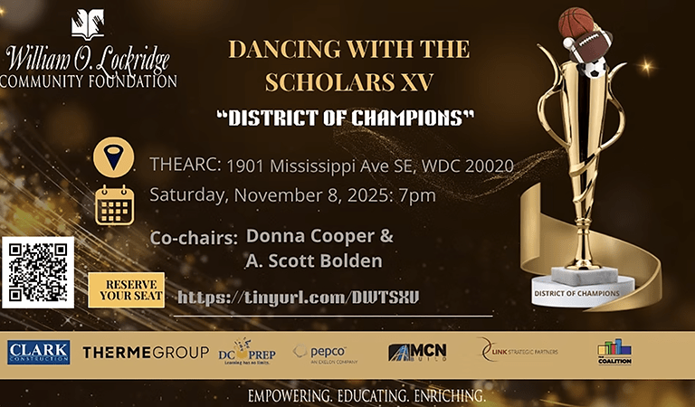 Dancing with the Scholars XV: Celebrating the “District of Champions”