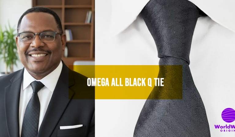 The Omega All Black Q Tie: Why Every QUE Needs One