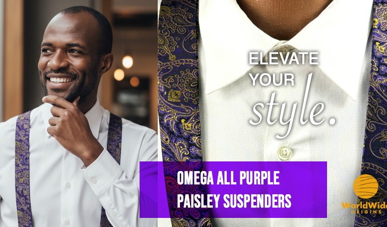 Omega Men, Elevate Your Style: Make These Suspenders Your Next Essential Accessory