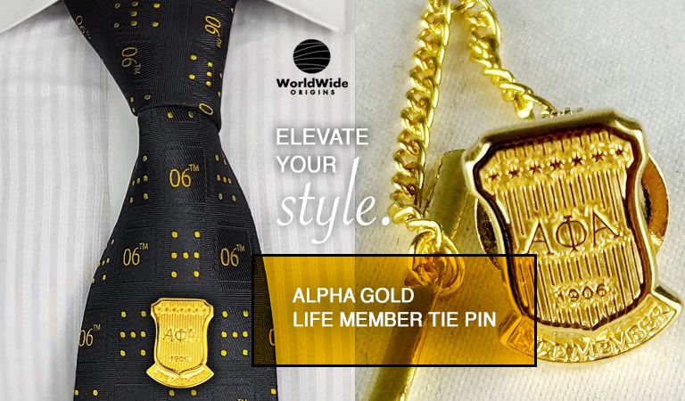 Alpha Phi Alpha Pride: The Ultimate Guide to the Alpha Gold Life Member Tie Pin