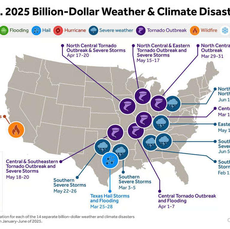 A tool tracking billion dollar disasters is back online after being retired by Trump administration