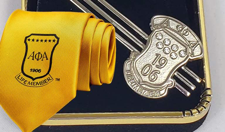 The Alpha Silver 1906 Tie Bar is the Perfect Alpha Phi Alpha Gear to Elevate Your Style