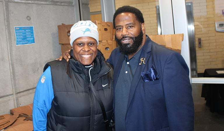 NFL Stars Jameson & Isaiah Williams Donate Turkeys to 200+ Families