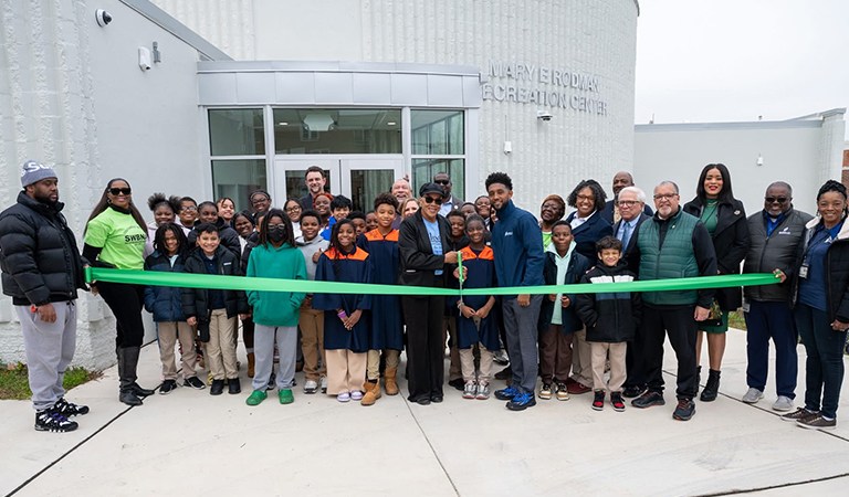 Mary E. Rodman Recreation Center Reopens After $1.8M Renovation