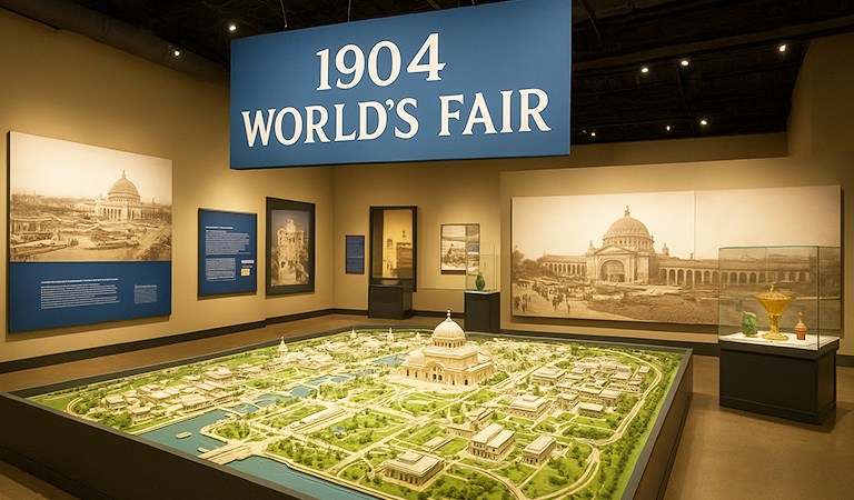 Reimagined 1904 World’s Fair Exhibit Reopens at Missouri History Museum – April 27, 2024