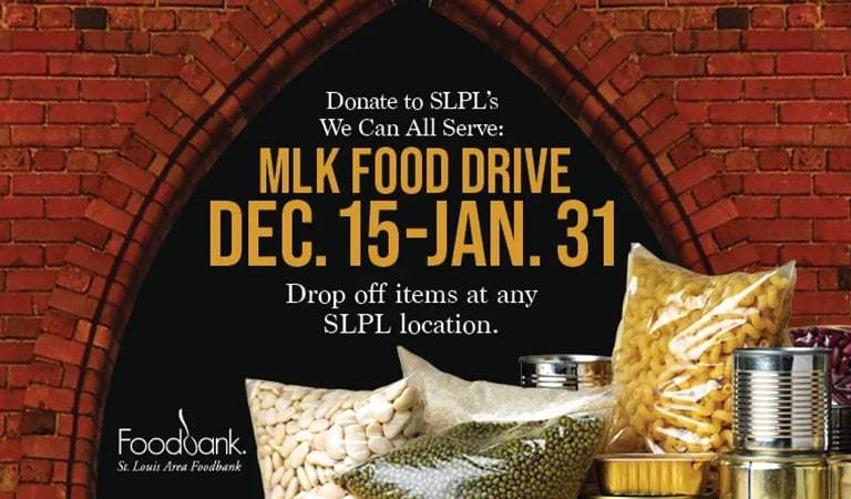 St. Louis Public Library Launches Annual MLK Food Drive Supporting Local Families