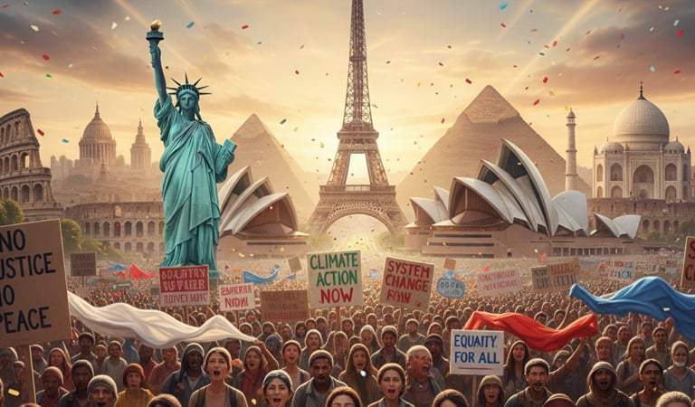 Protesters Today: How Global Issues Sparked Worldwide Problems from 2023–2025