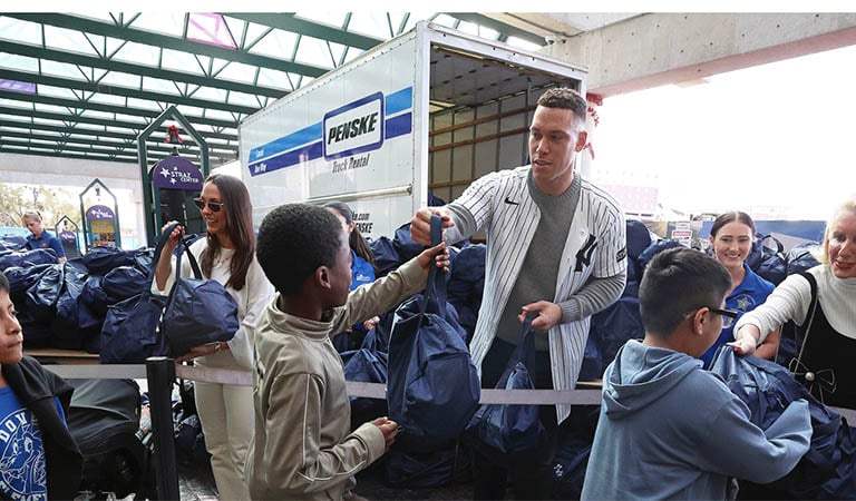 MLB Cares: Spreading Holiday Cheer to Families