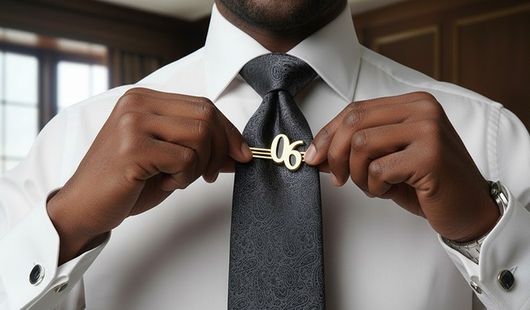 The Alpha 06 Black Tie Bar: The Enduring Legacy of a Gentleman’s Essential