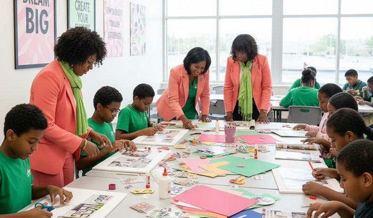 Alpha Kappa Alpha Empowers Youth Through Leadership Institute