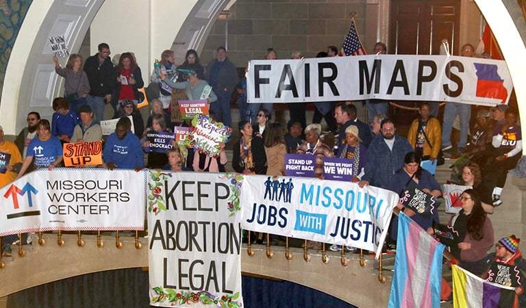 Hundreds Rally in Jefferson City to “Stand Up, Fight Back” Against Legislative Attacks