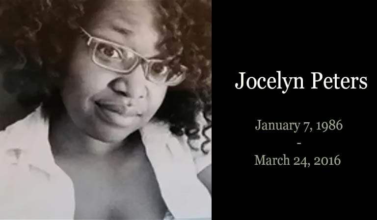 Remembering Jocelyn Peters: A Heartfelt Tribute from Chris Roberts