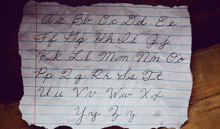 With A Bit Of A Flourish, Cursive Handwriting Returns For Elementary School Students