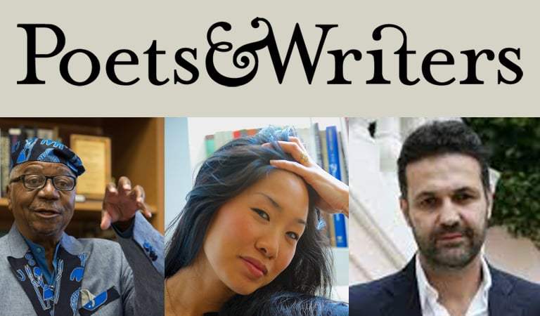 Poets & Writers Honors Tina Chang, Khaled Hosseini, and Eugene B. Redmond
