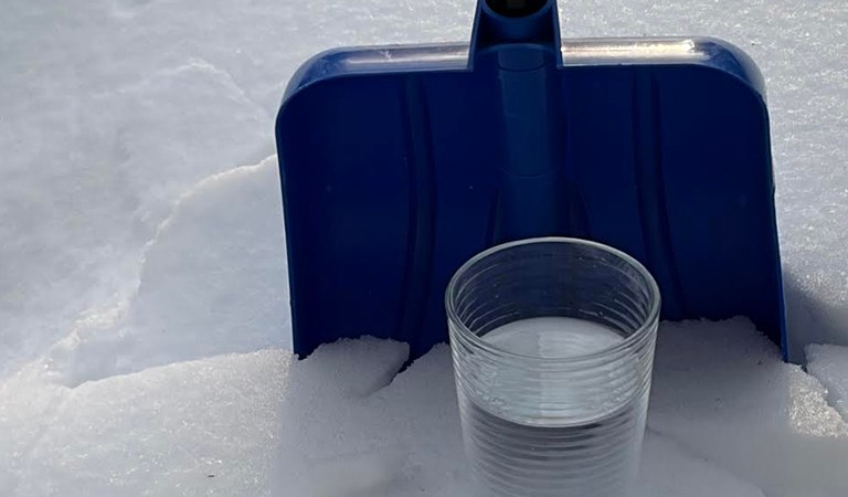 Why Drinking Water Before Shoveling Snow Could Save Your Life