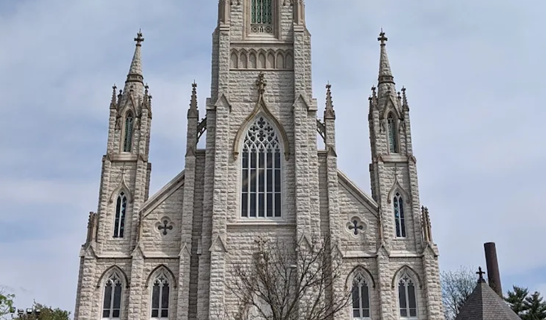 National Trust Grants $500,000 for St. Alphonsus Liguori “Rock” Catholic Church Window Restoration