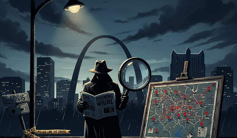 The Evening Whirl: St. Louis’ Crime Chime: Homicides, Headlines, and Haunts