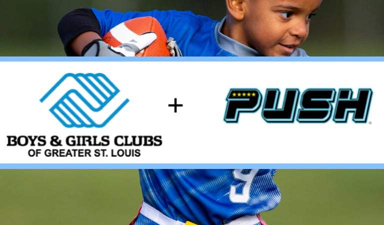 Boys & Girls Clubs of Greater St. Louis Partners With PUSH Flag Football League for Free Youth Camp