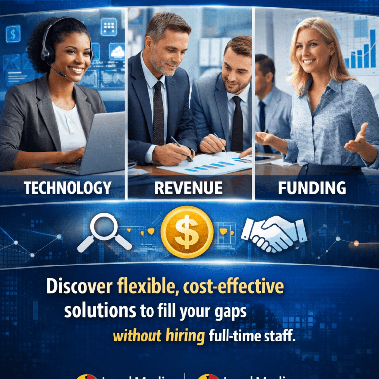 Find Senior-Level Talent for Technology, Revenue, and Funding Development – Flexible Solutions from Local Media Association & Foundation