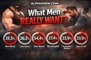 New Survey: 1,000 U.S. Men Finds Top 2026 Priorities Are Money, Muscle, and Peace of Mind