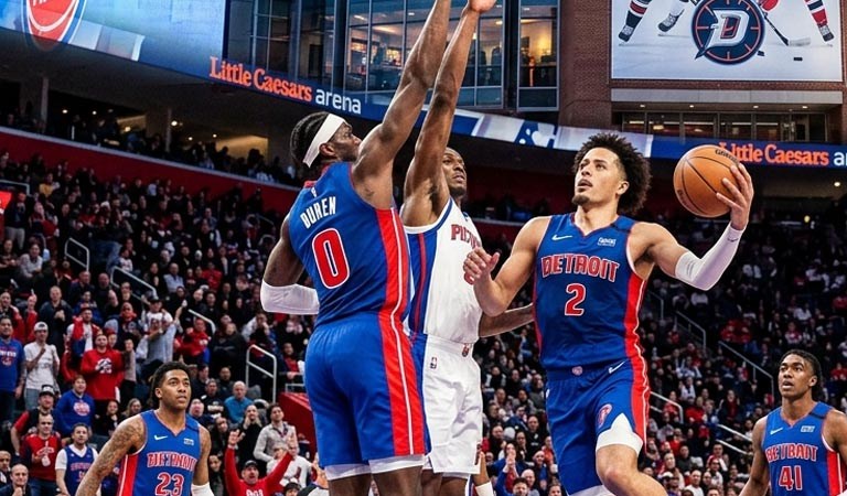 Detroit Pistons Shine, Women’s Hockey Arrives and a City Mourns: Detroit’s Week In Review