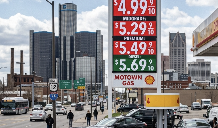 Gas Prices Soar, Police Save a Child and Free Bus Fare Launches in Detroit: Detroit’s Week In Review