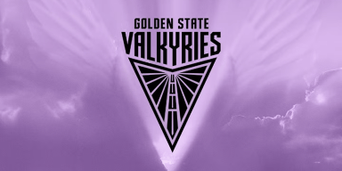 Golden State Valkyries official purple and black WNBA franchise logo