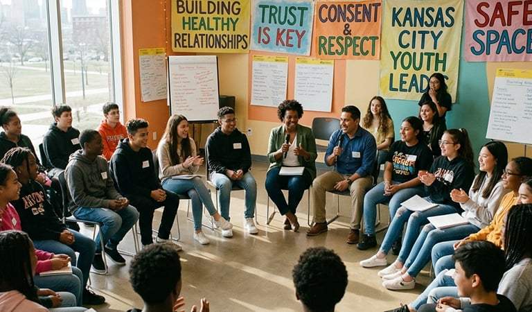 The Village In Action: A Space for Youth to Talk, Learn, and Build Healthy Relationships