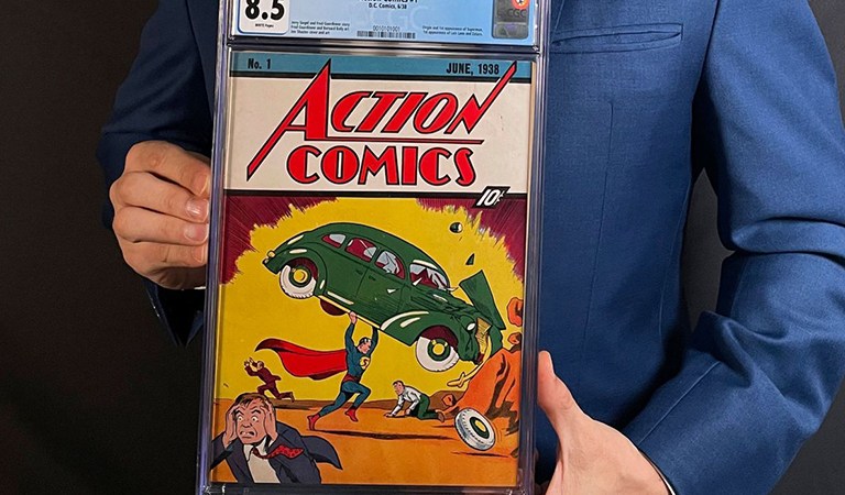 It’s a Bird, It’s a Plane. No, It’s the Action #1 ‘Rocket Copy’ Comic Book coming to Auction in June