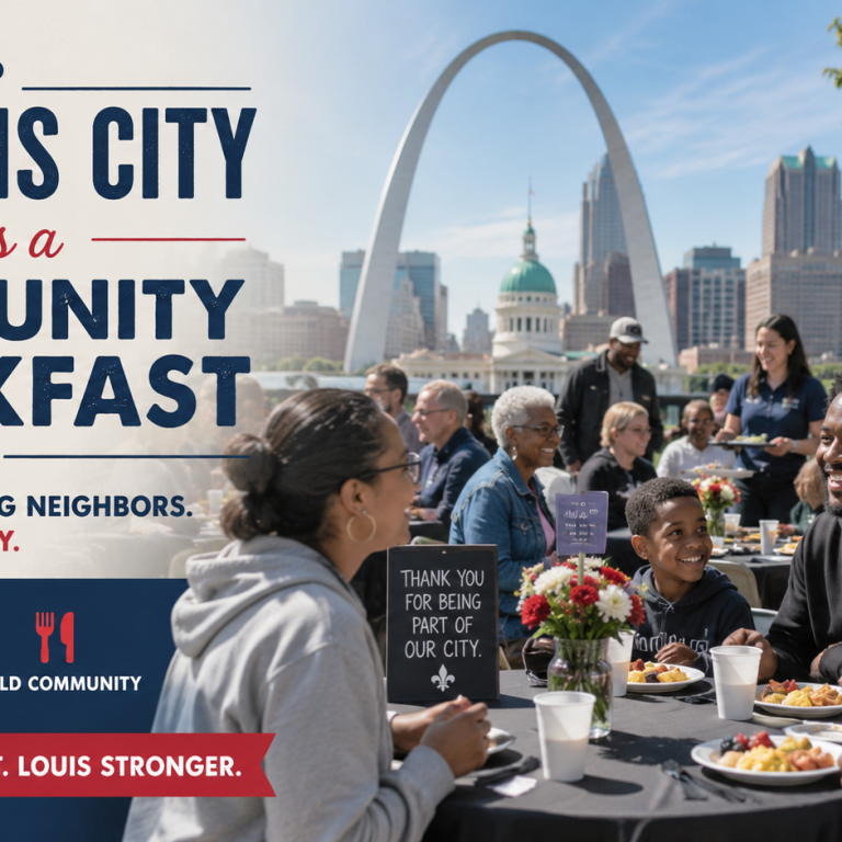 City of St. Louis Invites Community to PlanSTL Area 4 Breakfast Club Open House