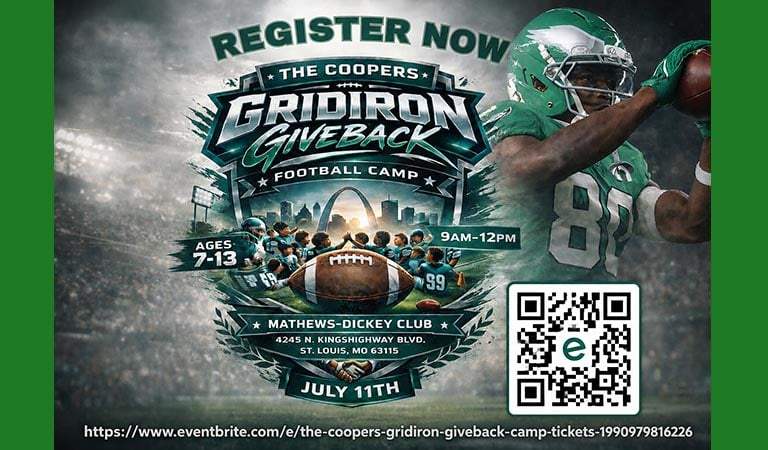 Football Summer Camp for St. Louis Youth: Register Now for the Coopers Gridiron Giveback Camp