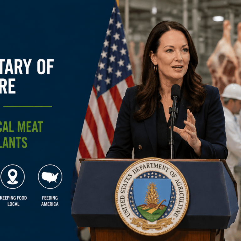 USDA Announces Improved Support, Reduced Burdens, and $60 million in Investments to Support Small Meat and Poultry Plants