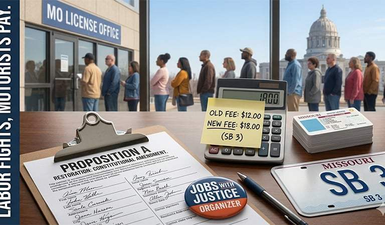 Labor Unions and Motorists Face New Missouri Policy Shifts