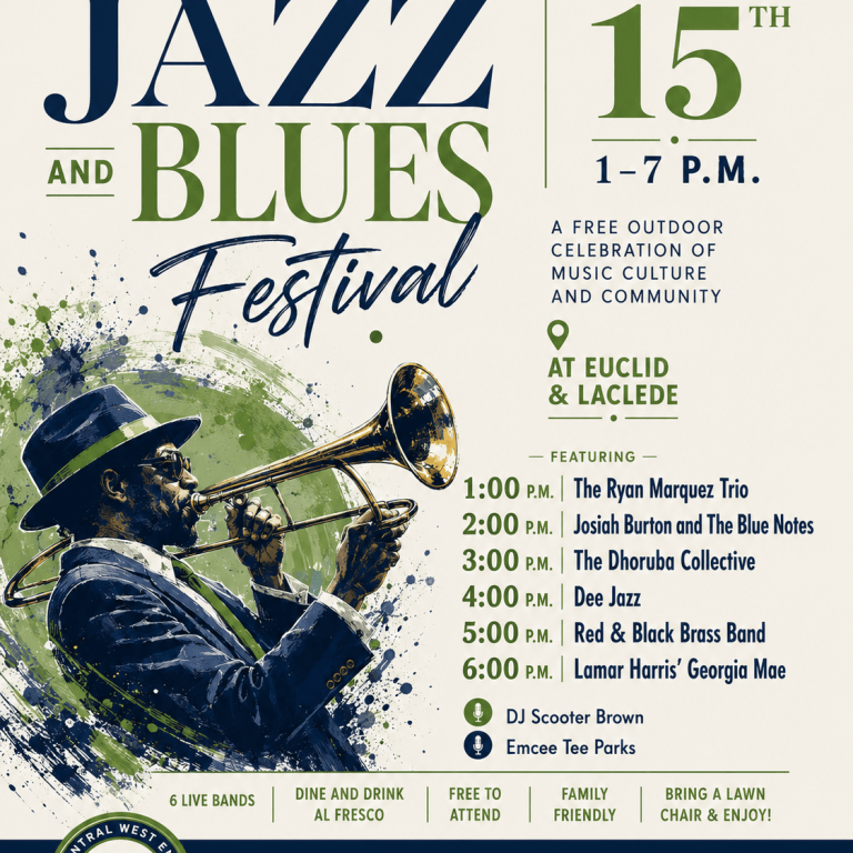 Central West End STL Jazz and Blues Festival Announces 2026 Lineup