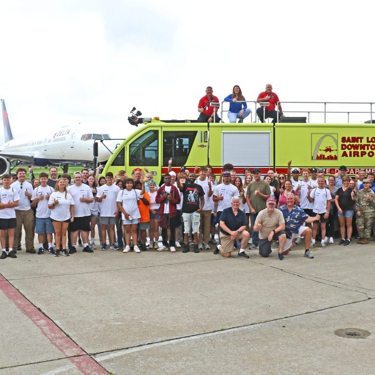 Discovery Flights at St. Louis Downtown Airport Cap Off Three Days of Aviation Exploration for St. Louis-Area High School Students