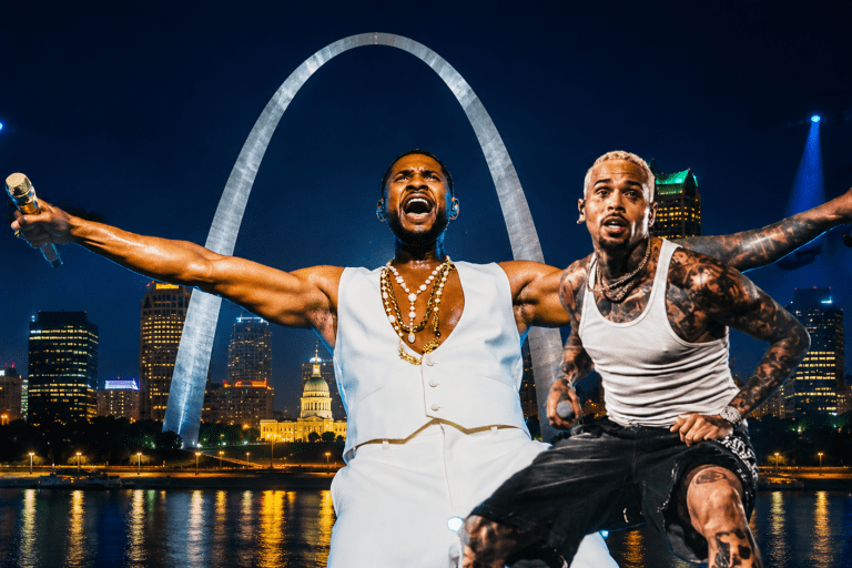 Nashville Couple’s Unforgettable Night at the Usher & Chris Brown Tour in St. Louis’ Famous Dome