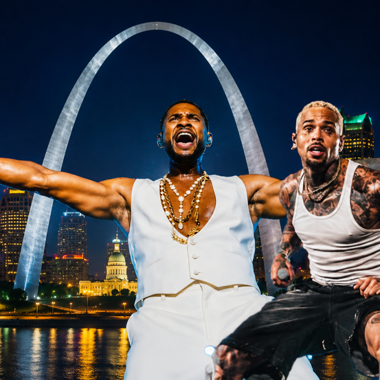 Nashville Couple’s Unforgettable Night at the Usher & Chris Brown Tour in St. Louis’ Famous Dome