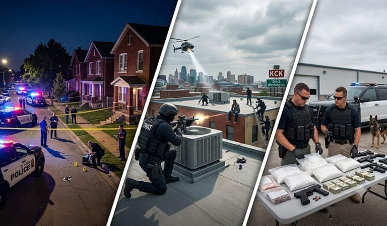 St. Louis’ Crime Chime Weekly Roundup: Contractor Disputes Turn Lethal, Federal Drug Sweeps, and Violent Fugitive Standoffs